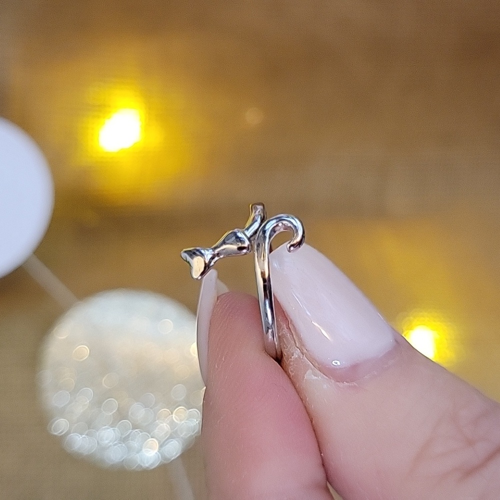 ADJUSTABLE CAT RING - Picture 5 of 7